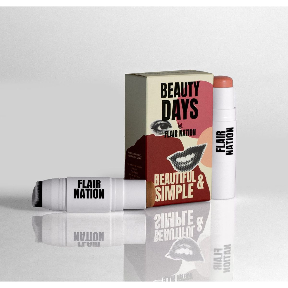 FLAIR NATION - Set Contorno + Rubor Flair Nation