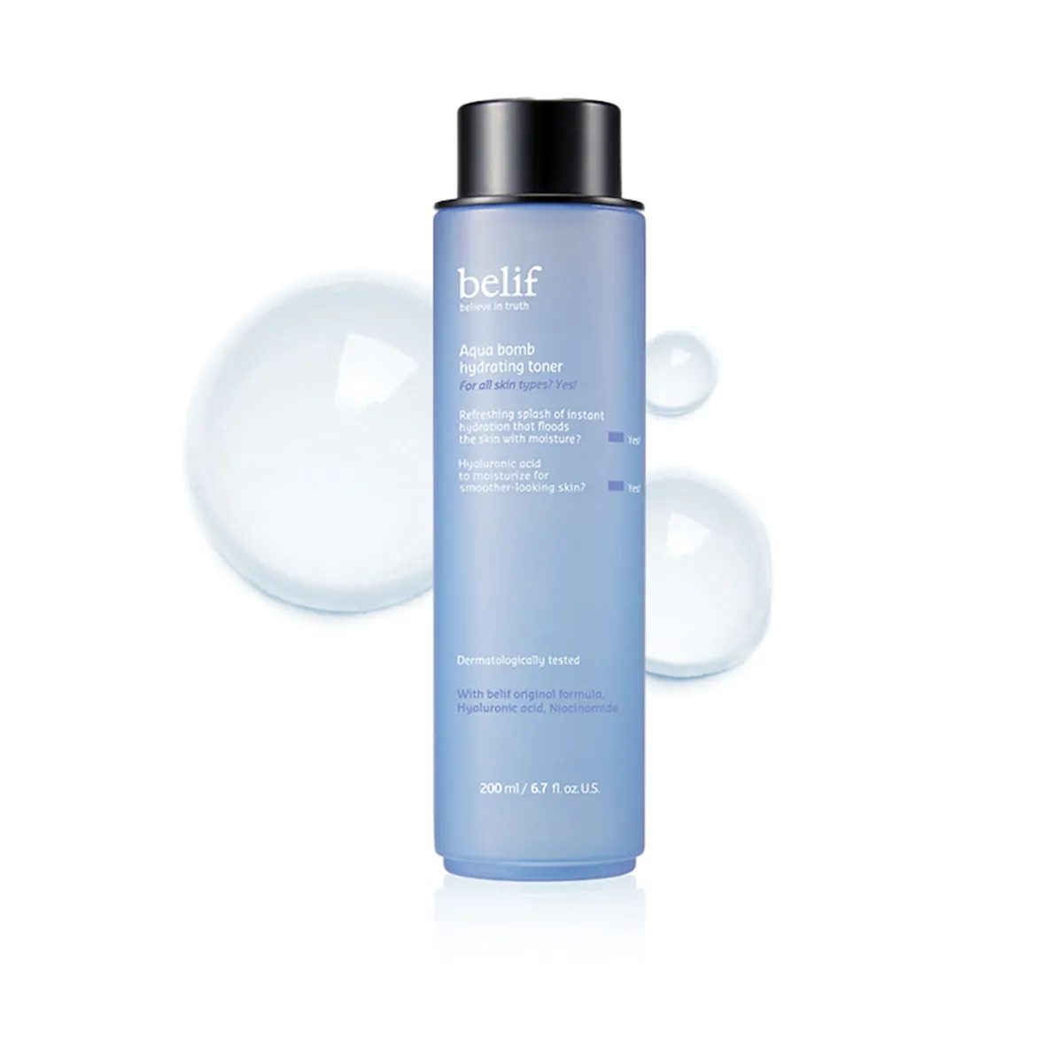 BELIF - Tónico Facial Hidratante Aqua Bomb 200 Ml Belif