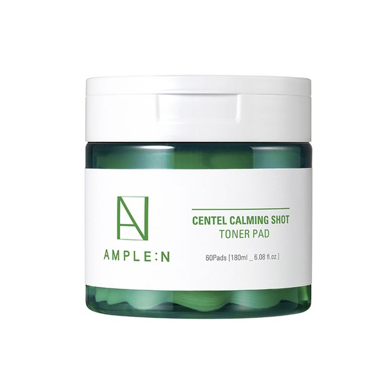 Pads Coreanos Faciales Calmantes Centella Asiática 60 Unidades