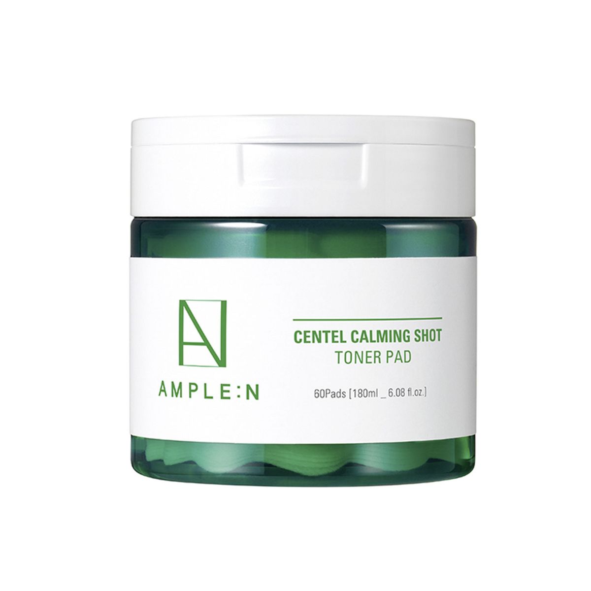 AMPLEN - Pads Faciales Calmantes Centella Asiática 60 Unidades Amplen