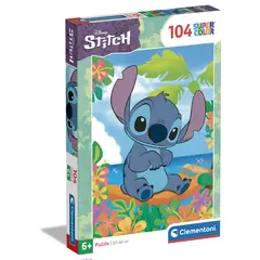 CLEMENTONI - Puzzle 104 Piezas Stitch Super