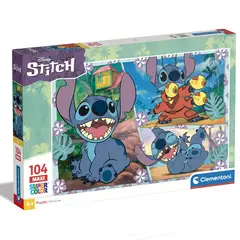 CLEMENTONI - Puzzle 104 Piezas Stitch Maxi