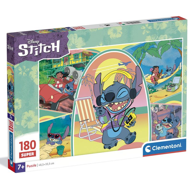 CLEMENTONI - Puzzle 180 Piezas Stitch Clementoni