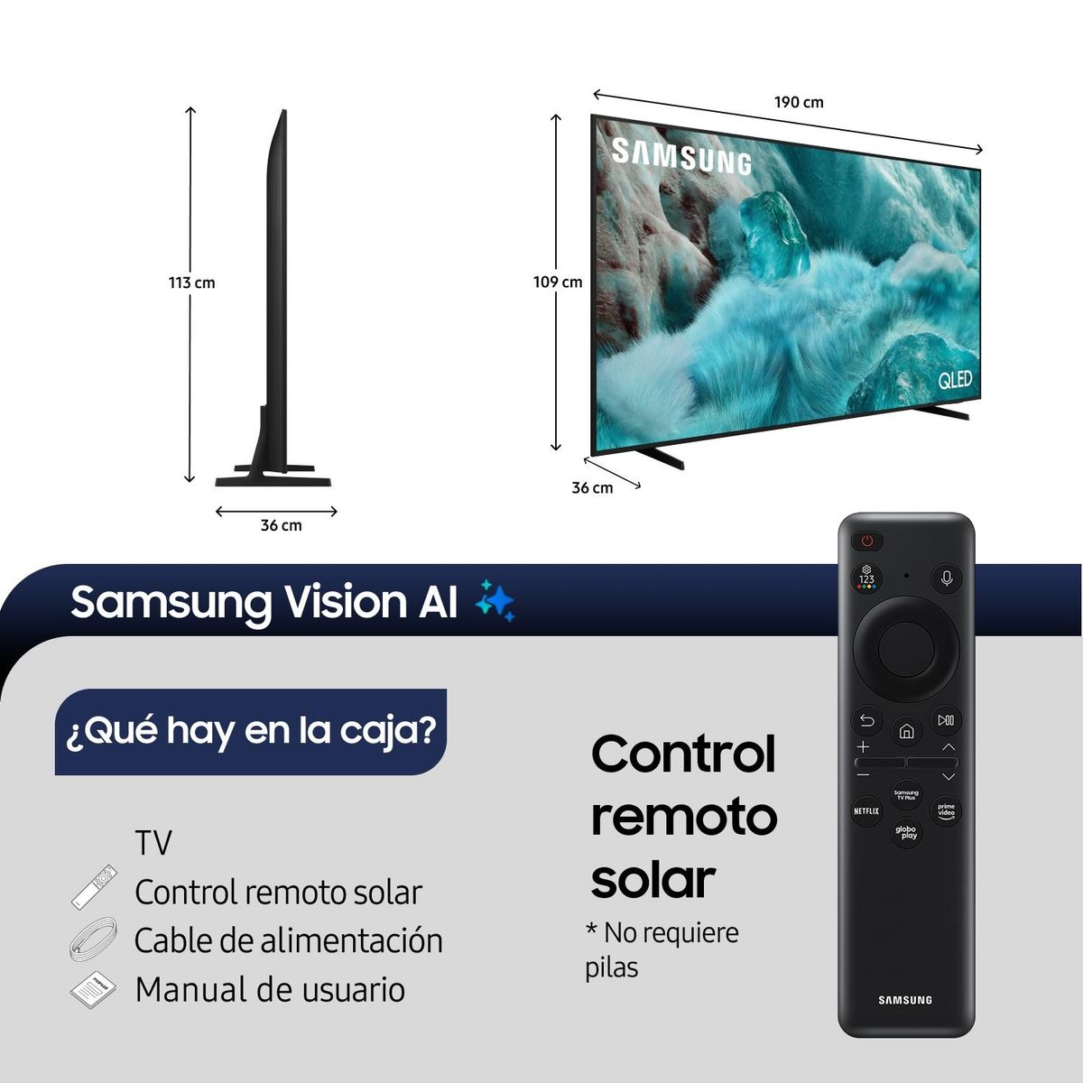 SAMSUNG - 85" QLED Q7FA 4K Vision AI Smart TV (2025)