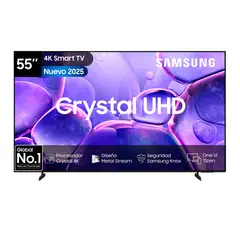 SAMSUNG - Smart TV 4K Crystal UHD 55" U8000F (2025)