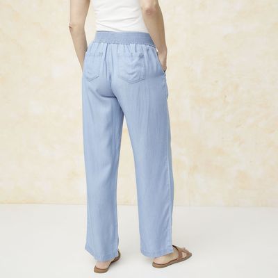 Imagen 2 del producto Pantalón Palazzo Lyocell Mujer S.Cocci