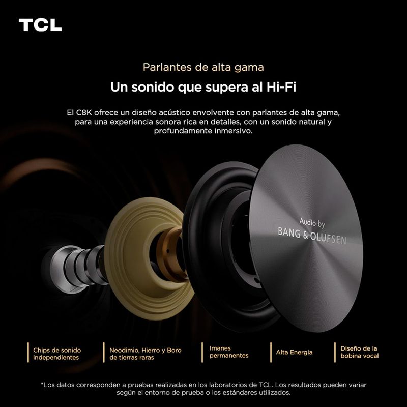 TCL - Smart Tv Mini Led 85" 4K C8K Android Tv TCL