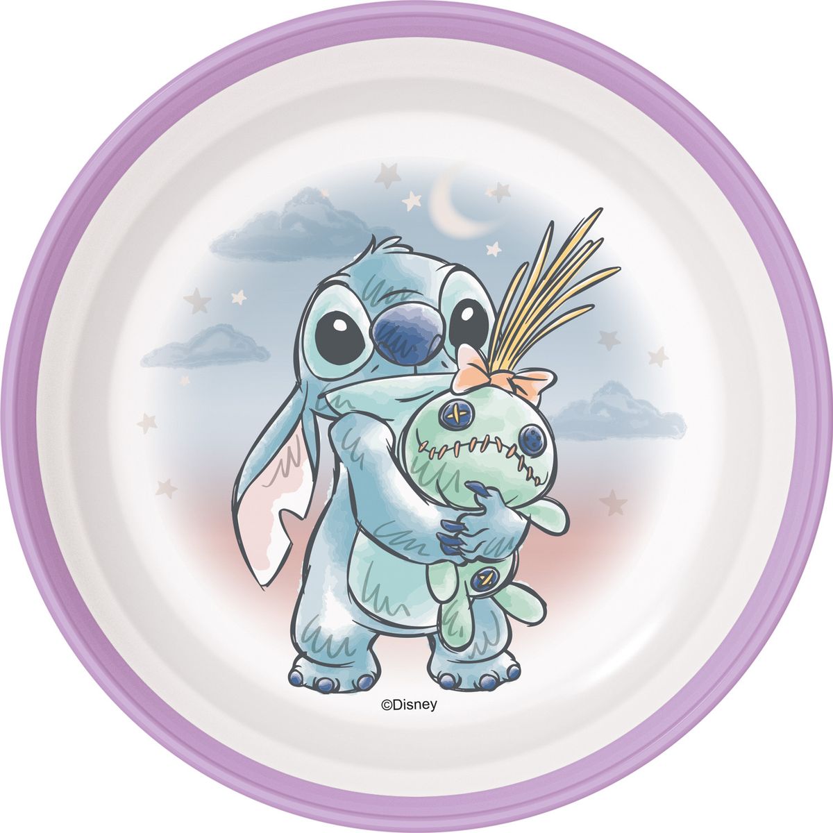 DISNEY - Set De 3 Piezas Con Antideslizante Stitch Disney