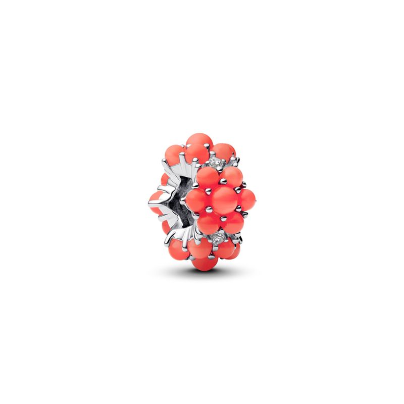 PANDORA - Charm Oceano de Color Coral Mujer Pandora