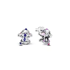 PANDORA - Aretes Angel y Stitch de Disney Mujer