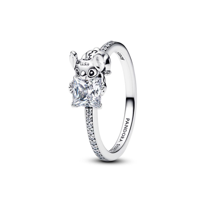 PANDORA - Anillo Gema y Stitch Disney Mujer Pandora