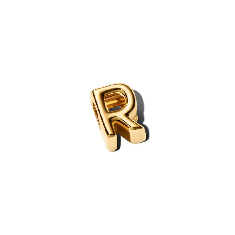 PANDORA - Charm Alfabeto Letra R Mujer Pandora