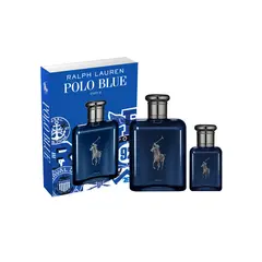 RALPH LAUREN - Set Perfume Hombre Polo Blue Parfum 125ml + 40ml