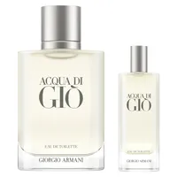 Set Perfume Hombre Acqua Di Giò Edt 100 Ml + 15