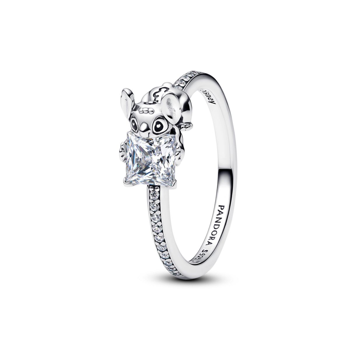 PANDORA - Anillo Gema y Stitch Disney Mujer Pandora