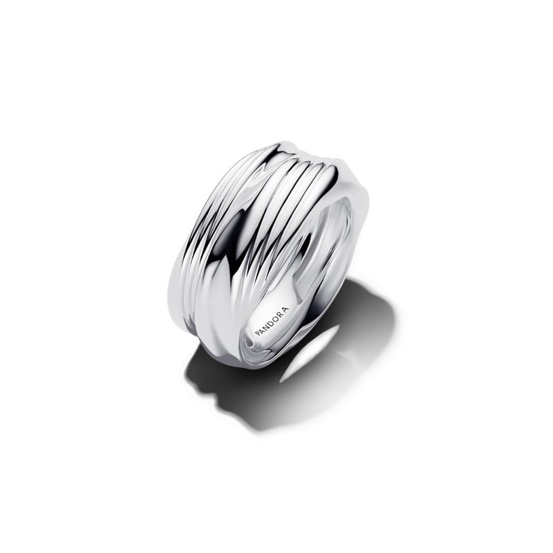 PANDORA - Anillo Doble Torcido Mujer Pandora