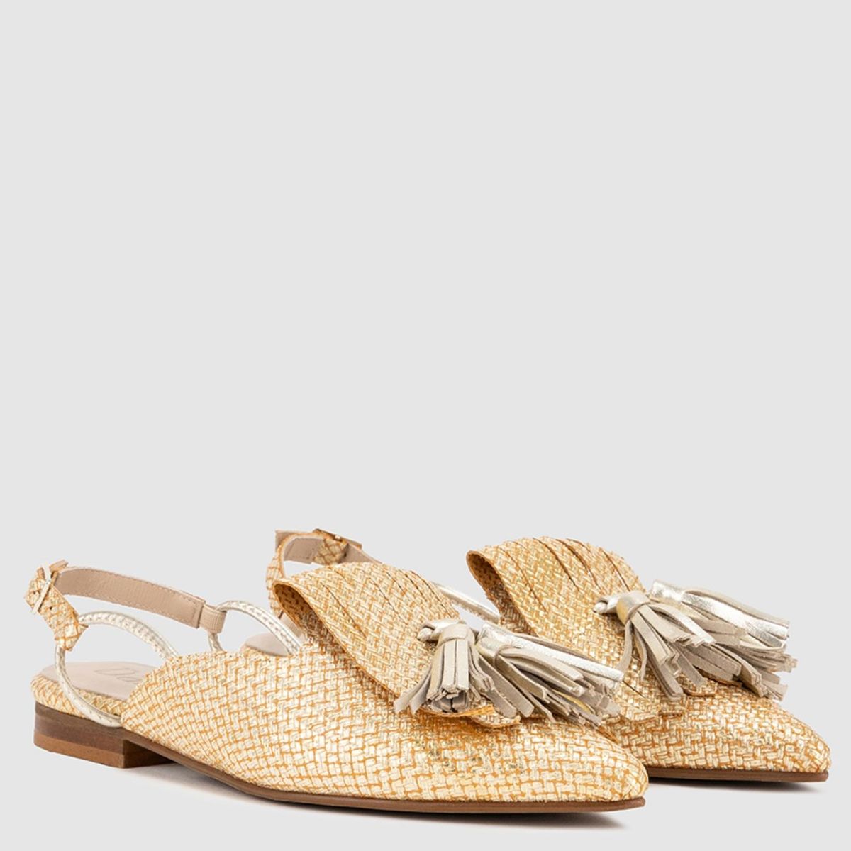 DANSI - Zapato Casual Mujer Cuero Beige Dansi