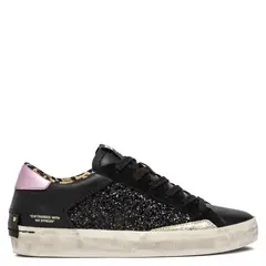 CRIME LONDON - Zapatilla Urbana Mujer Cuero Negro