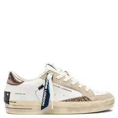 CRIME LONDON - Zapatilla Urbana Mujer Cuero Blanco