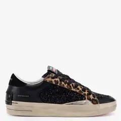 CRIME LONDON - Zapatilla Urbana Mujer Cuero Negro