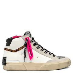 CRIME LONDON - Zapatilla Urbana Mujer Cuero Blanco