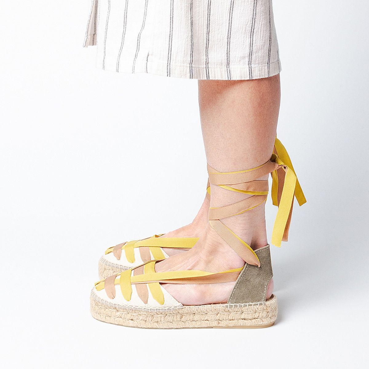 GUANABANA - Alpargata Mujer Amarillo Guanabana