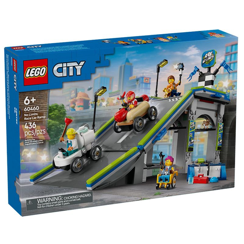 LEGO - Sin Límites: Rampa De Aceleración Para Coches De Carreras Lego