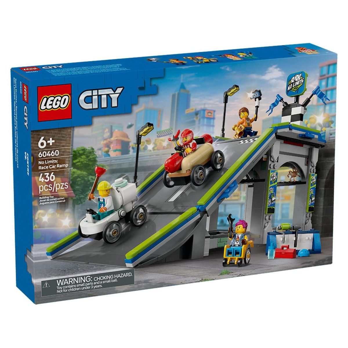 LEGO - Rampa De Aceleración Para Coches De Carreras Lego