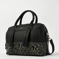 AMPHORA - Cartera Negra Mujer