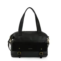 AMPHORA - Cartera Negra Mujer
