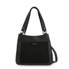 AMPHORA - Cartera Negra Mujer