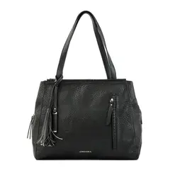 AMPHORA - Cartera Negra Mujer