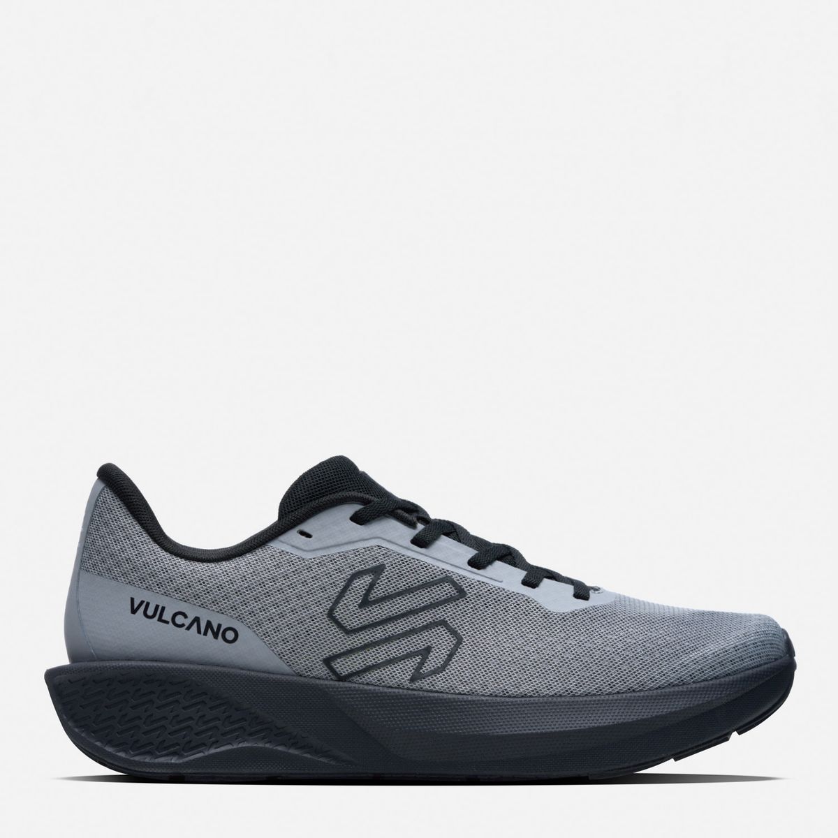 VULCANO - Seismic Zapatilla Running Hombre Gris Vulcano