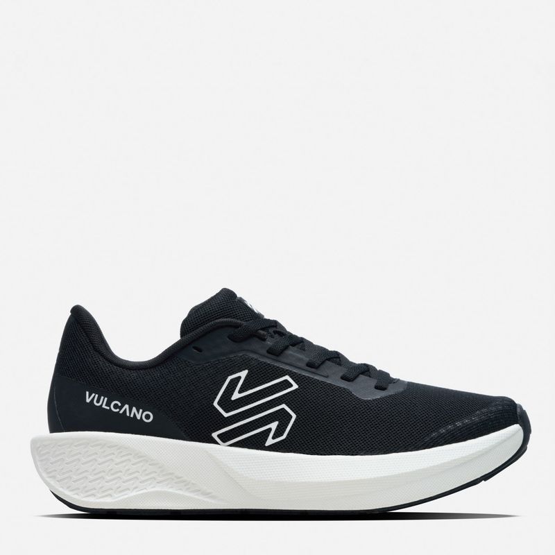 VULCANO - Seismic Zapatilla Running Mujer Negro Vulcano