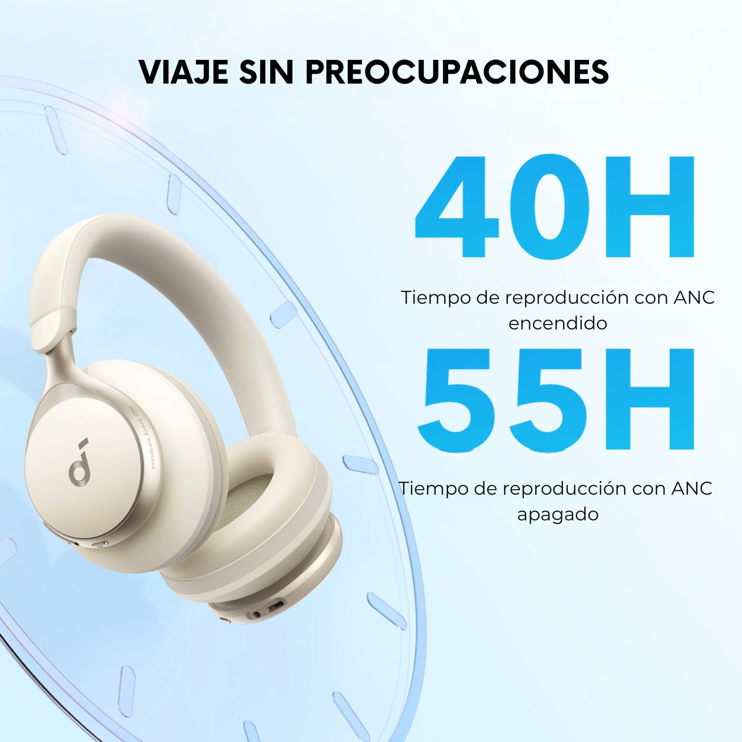 SOUNDCORE BY ANKER Audifono Over Ear Space One Soundcore