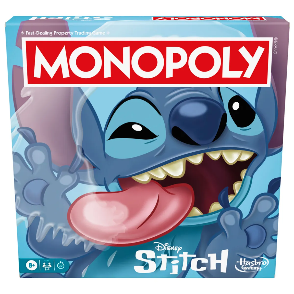 HASBRO GAMES - Juego de Mesa Monopoly Stitch