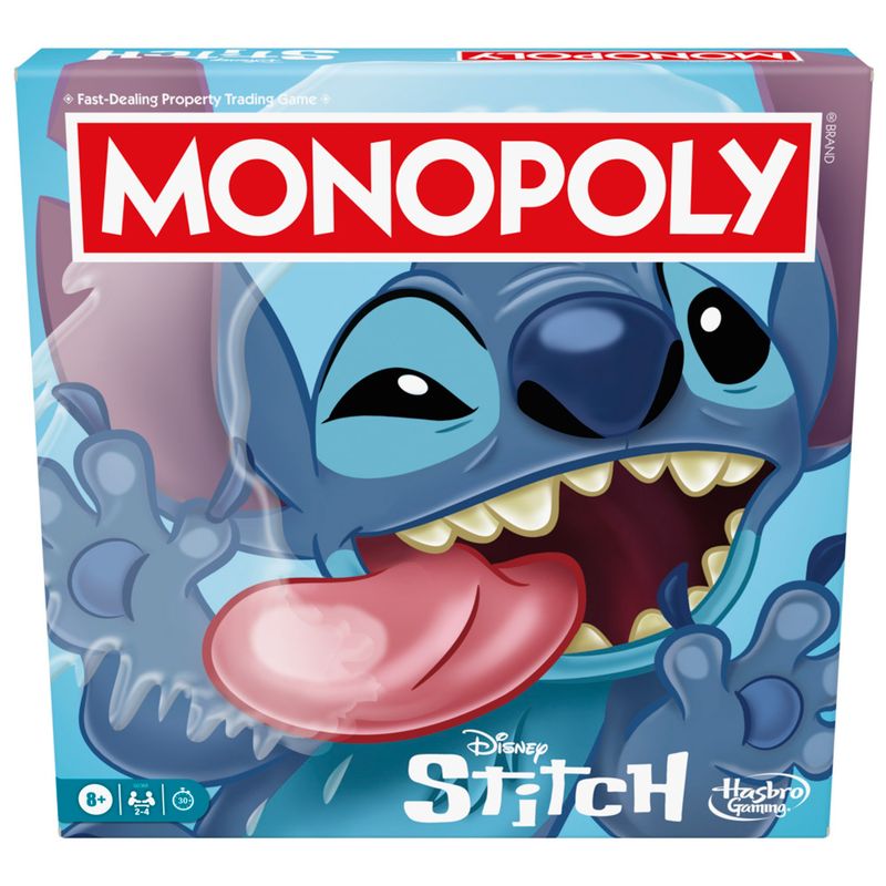 HASBRO GAMES - Juego De Mesa Monopoly Stitch
