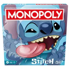 HASBRO GAMES - Juego De Mesa Monopoly Stitch