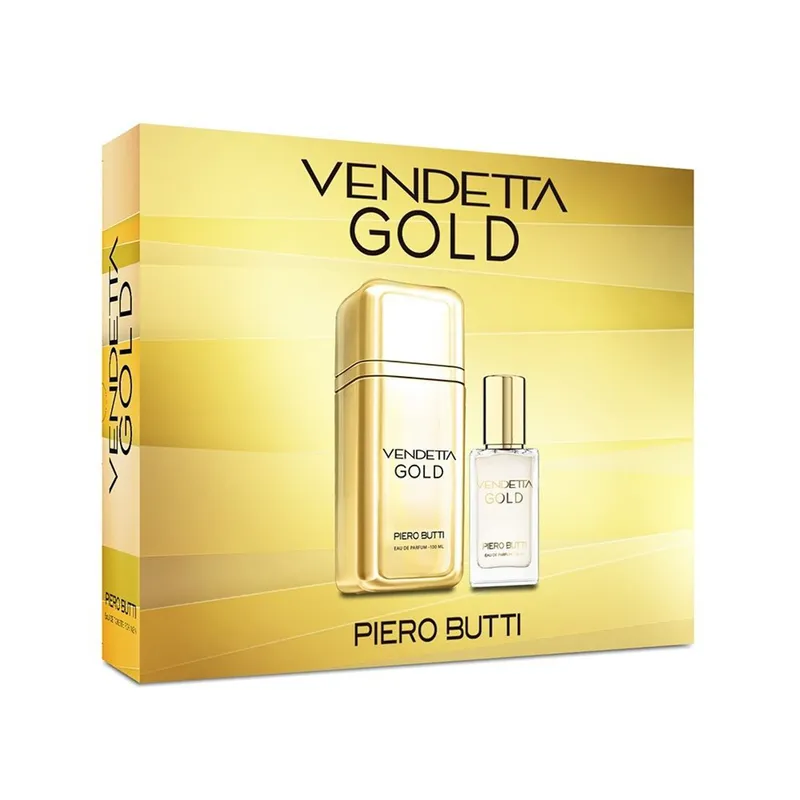 PETRIZZIO - Perfume Edp Vendetta Gold Mujer 100 Ml + 30 Petrizzio