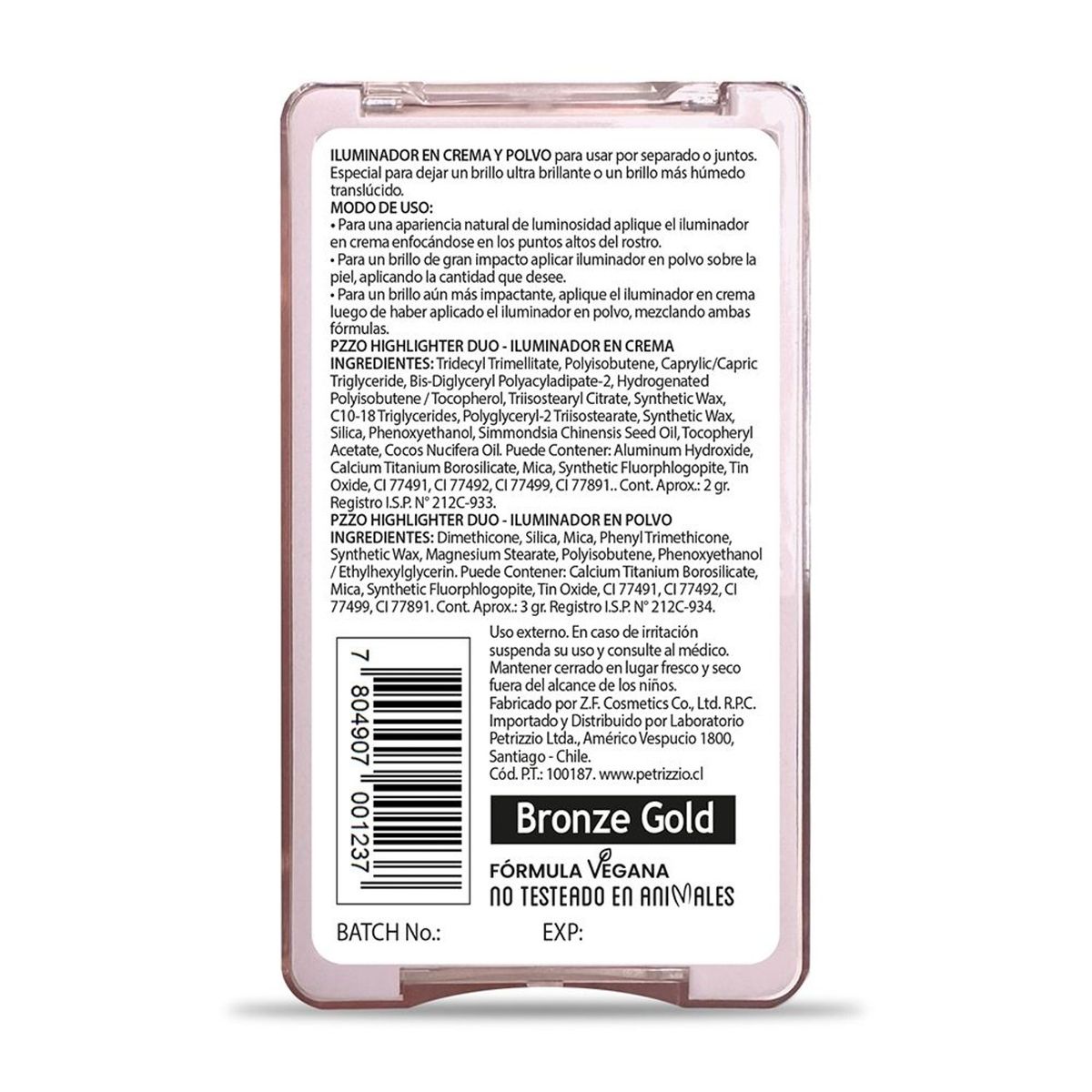 PETRIZZIO - Pzzo Highlighter Bronze Gold