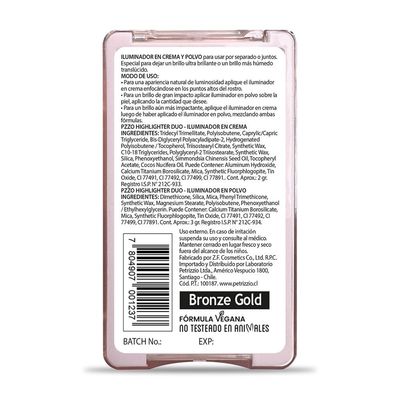 Imagen 2 del producto Pzzo Highlighter Bronze Gold