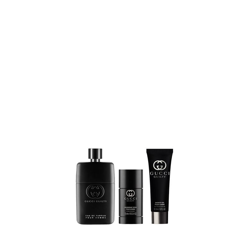GUCCI - Set Gucci Guilty Pour Homme Eau de Parfum 90ml + Shower Gel 50ml + Deo Stick 75ml