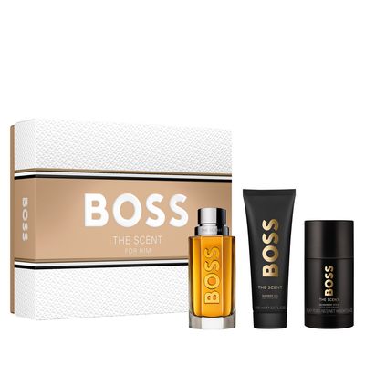 Imagen 2 del producto Set Boss The Scent Eau de Toilette 100ml + Shower Gel 100ml + Deo Stick 75ml