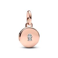 Charm Medallon De Amor Abrible Y Grabable Mujer