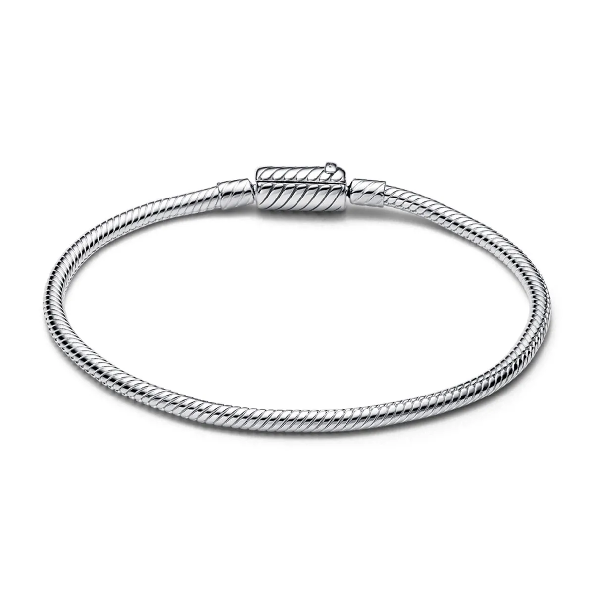 PANDORA - Pulsera En Plata Cierre Magnético Deslizante Mujer Pandora
