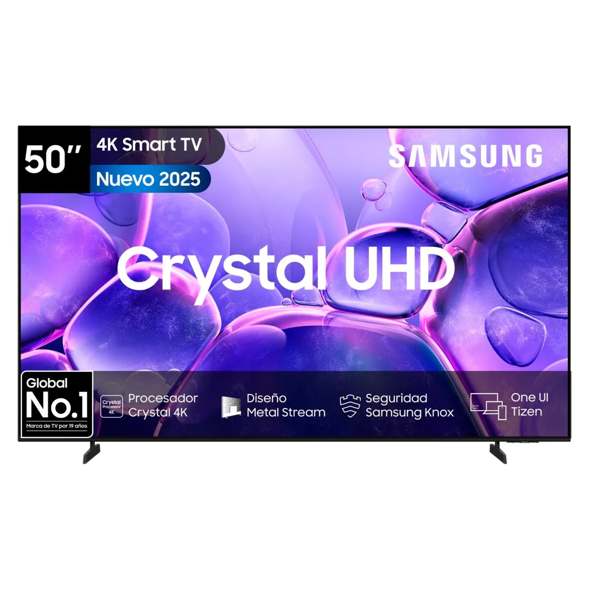 SAMSUNG - 50" Crystal UHD U8000F 4K Smart TV (2025)