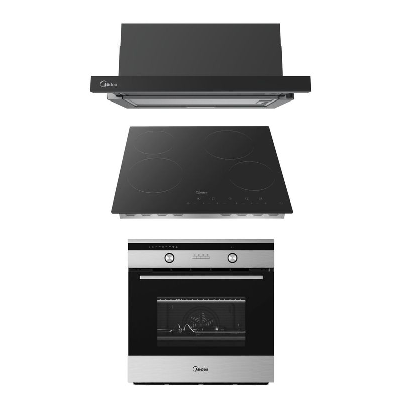 MIDEA - Kit Horno Empotrado Electrico MHMC6MBOG2-KIT Midea