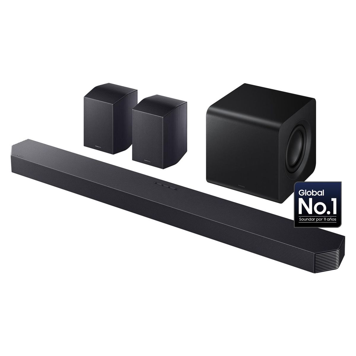 SAMSUNG - Q-Series Soundbar HW-Q990F 11.1.4 Subwoofer & Rear Speaker (2025)