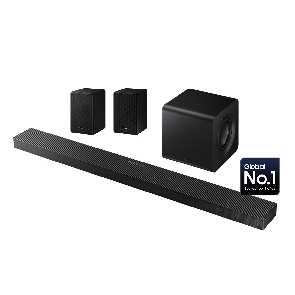 SAMSUNG - Q-Series Soundbar HW-QS700F 3.1.2 Subwoofer (2025) Samsung