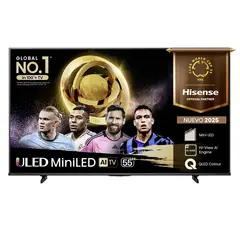 HISENSE - Smart Tv Mini LED 55" 55U6QV 4K UHD